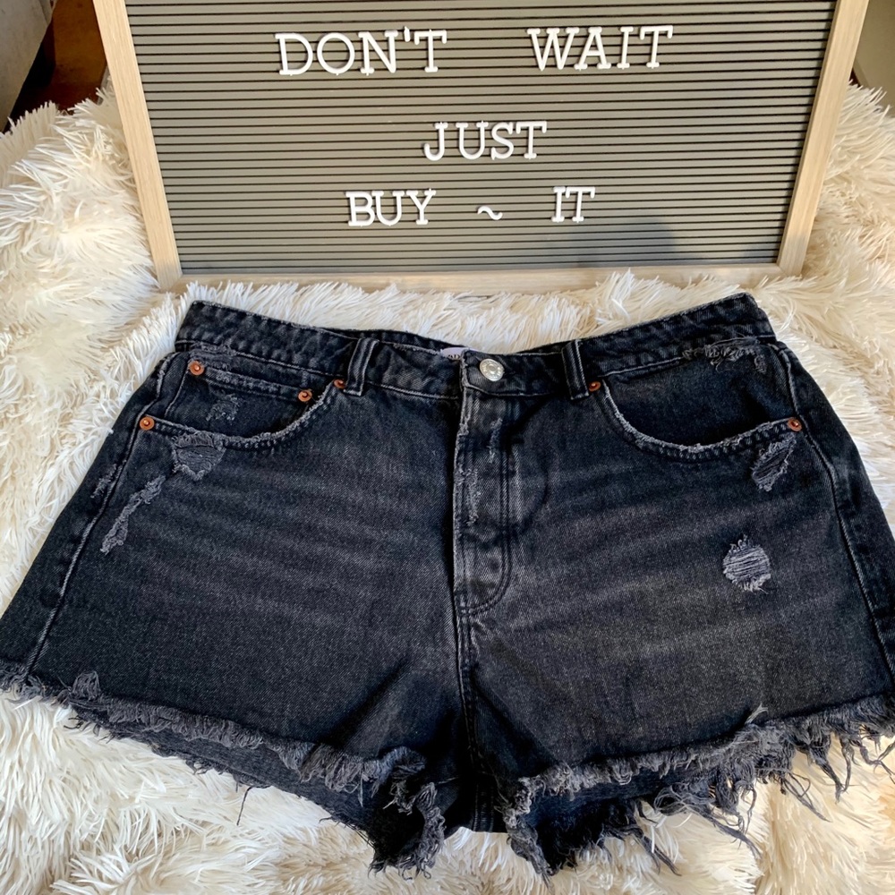 Zara jeans shorts
